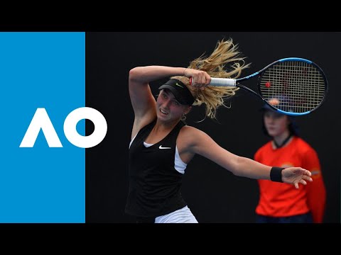 Pauline Parmentier v Anastasia Potapova match highlights (1R) | Australian Open 2019