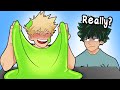 Bakugo Makes SLIME And He LOVES IT