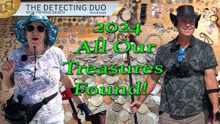 Everything We Found in 2024 Beach Metal Detecting | The Detecting Duo S03 E53Y