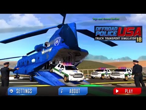 OffRoad Police USA Truck Transport Simulator Android Gameplay 2017