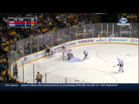 Neal scores a hat trick @ Blackhawks