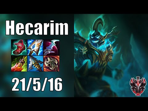 Hecarim vs Shyvana JUNGLE - Patch 12.22 euw1 GRANDMASTER