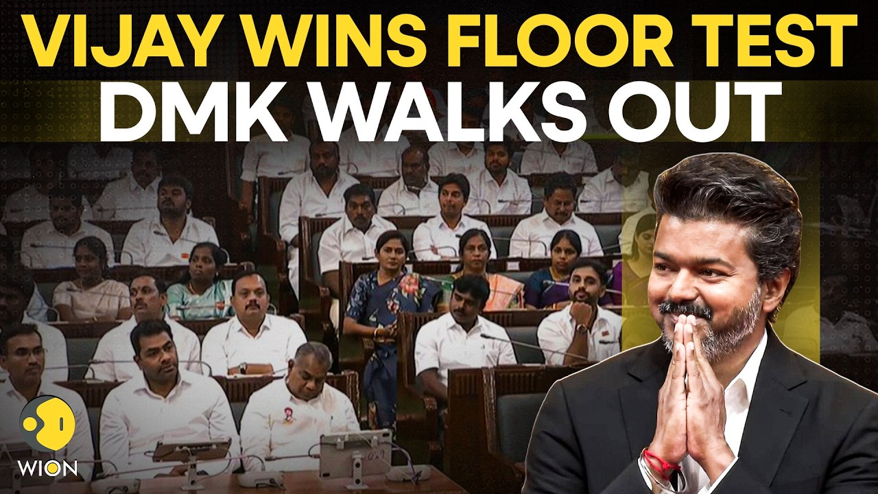 Tamil Nadu Floor Test SHOCK as Vijay Wins, DMK Abstains From Voting, AIADMK Splits | WION Originals