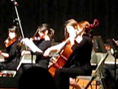 Lauren Wheeler plays cello with Oklahoma Christian Orchestra.  Directed by Dr. Kathy Thompson