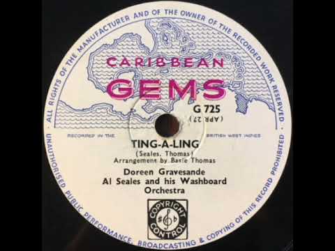 Doreen Gravesande & Al Seals & The Washboards ORCHESTRA. TING A LING. Guyana