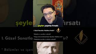 Güzel Sanatlar Fakültelerinin Artıları ve Eksileri Nelerdir? #yeteneksınavı #güz