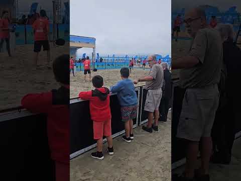 🌅 Serene Morning View of Santos Beach | Peaceful Ocean Sounds & Sunrise