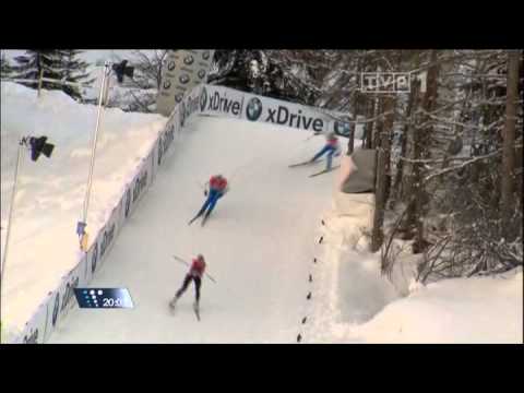 Sylwestrowy trening Justyny Kowalczyk (31.12.2012)