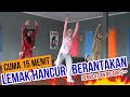 15 MENIT AEROBIK HANCURKAN LEMAK PEMULA DAN BERAT 80KG 100KG