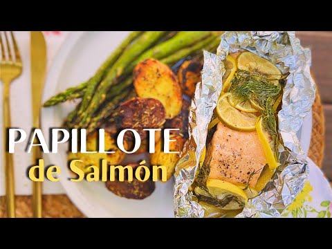 🌳 Cocinando al Aire Libre PAPILLOTE DE SALMÓN 🌳 - Nidia Rueda