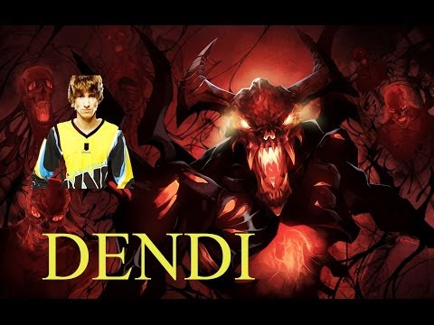 DOTA 2 - Highlights of Na'Vi Dendi(Shadow fiend) in a pub
