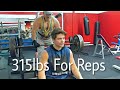 17 Year Old does 315lbs for 5 reps AT 166lb Bodyweight