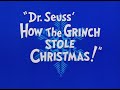 How The Grinch Stole Christmas 1966 End Credits