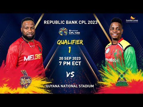 LIVE | Qualifier 1 | Guyana Amazon Warriors vs Trinbago Knight Riders | CPL 2023