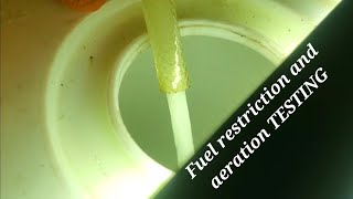 Cummins X15 - How to check fuel restriction and test for air in fuel (aeration) Cummins CODE 559