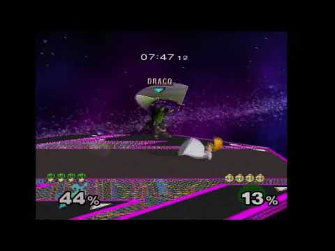 Falco in the Middle 8 - Aquarium Gravel (Falcon, Marth) VS Coult 45 (Peach) - Melee Singles