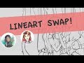 Line Art Swap! || Art Collaboration with Faye Wulf & DawnCAC