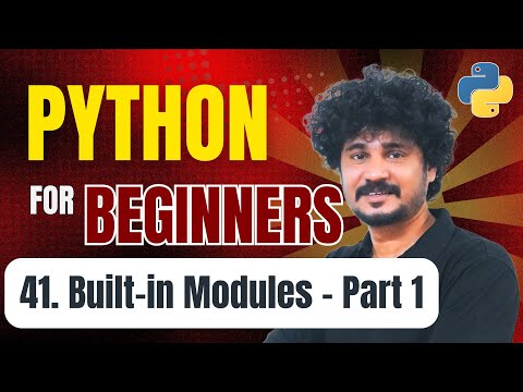 Python Built In Modules Part 01