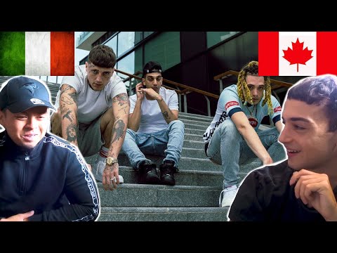 CANADIANS REACT TO ITALIAN TRAP - YAMBA - 360 feat. DREFGOLD, SAPOBULLY, AVA, MOJOBEATZ
