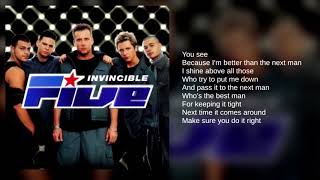 Five: 10. How Do Ya Feel? (Lyrics)