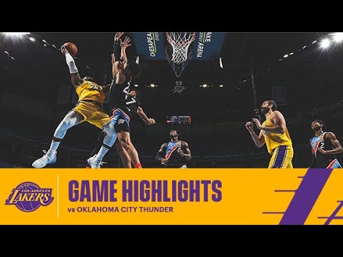HIGHLIGHTS | LeBron James (26 pts, 6 reb, 7 ast) vs Oklahoma City Thunder