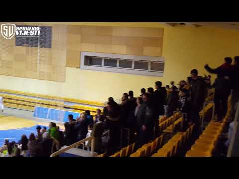 Premijer liga BiH 17/18, RK Bosna Sarajevo - RK Bosna Visoko 25:37, slavlje igrača i navijača