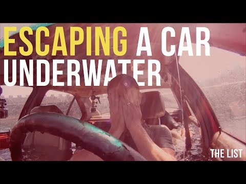 Escaping A Car Underwater + DEMOLITION DERBY | The List