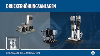 Leistungsstarke Druckerhöhungssysteme