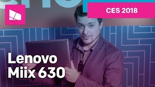 Lenovo Miix 630 hands-on from CES 2018