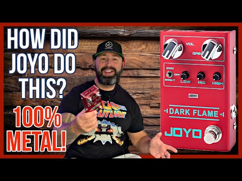 AMAZING METAL PEDAL FROM JOYO - JOYO DARK FLAME DISTORTION - YOU CAN AFFORD TO BUY THIS £42.00