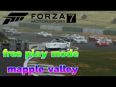 let's play forza motorsport 7 free play part 2 mapple valley