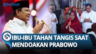 Suara Sampai Bergetar! Seorang Ibu Doakan Prabowo yang Ulang Tahun: Semoga Dilindungi Allah SWT