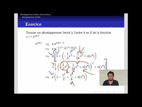 Développements limités (10/15): Exercices -- DL d'une composition de fonctions