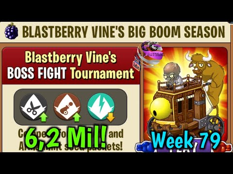 Blastberry Vine 6,2 Mil! Zomboss Battlez Wk 79
