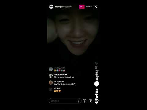 EXO | Baekhyun ig live [22.11.2020]