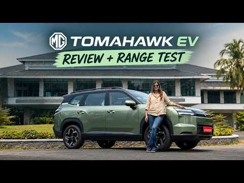MG Tomhawak EV Review | Real-World Range Test