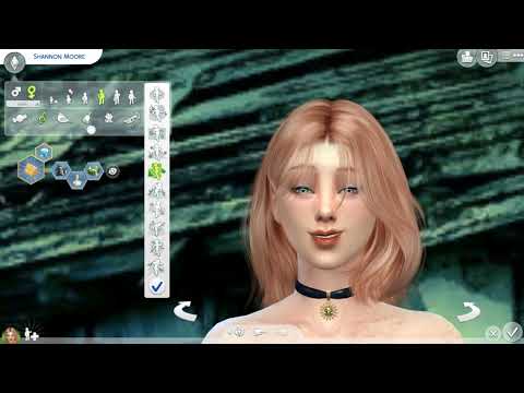 sims4 premium cc download girl Shannon Moore by Bonita100 Cas Video Preview
