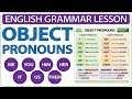 Object Pronouns in English - Me, You, Him, Her, It, Us, Them - Learn English - Grammar Lesson