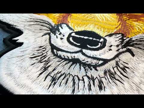 Fox Iron On Patch PL6348