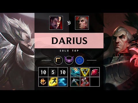 Darius Top vs Swain: Rampage - EUW Master Patch 14.24