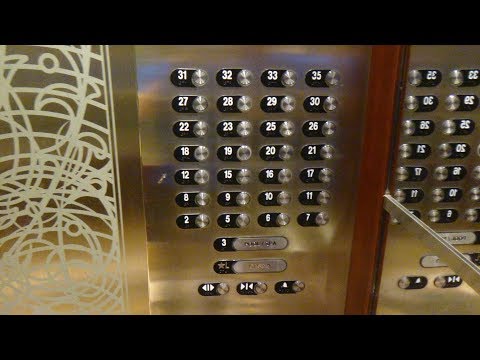 Otis Elevonic 411 High-Speed Elevators at Fallsview Casino Resort in Niagara Falls, ON.