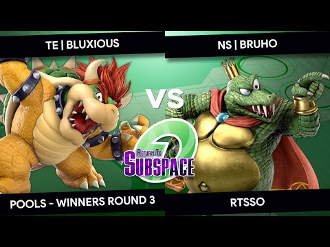 RTSSO - TE Bluxious (Bowser) vs NS Bruho (King K Rool) - Pools - Winners Round 3