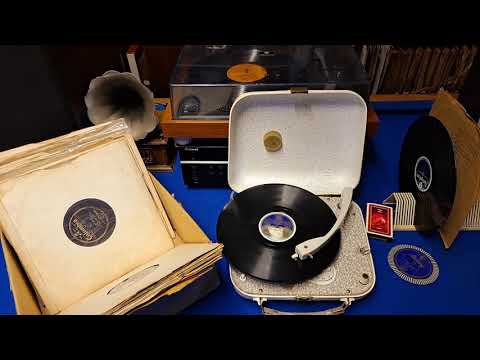 Somewhere A Voice Is Calling. Jack Teagarden & His Orchestra. Parlophone 78rpm. HMV Minigram