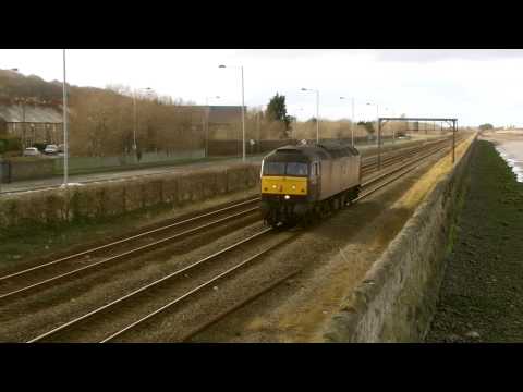 Ffynnongroyw 24.2.2014 - West Coast Class 47 47237 Light Engine - nr Prestatyn Holywell