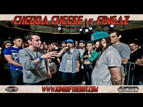 KOTD - Rap Battle - Chedda Cheese vs Fingaz | #GP2012 R3