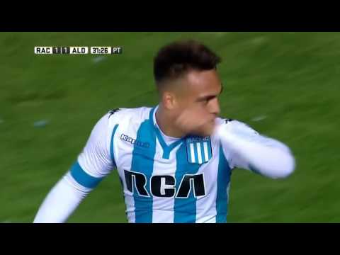 Gol de Lautaro Martínez // Racing 1-1 Aldosivi // Fecha 27 Primera División 2016/17