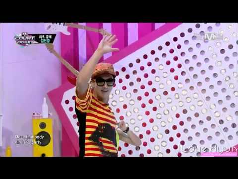 130815 Mnet M!Countdown : 김현중(Kim Hyun Joong)(SS501) - Let's Party HD ver.