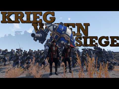 KRIEG WHEN SIEGE | A Fustercluck in ArmA 3 40k