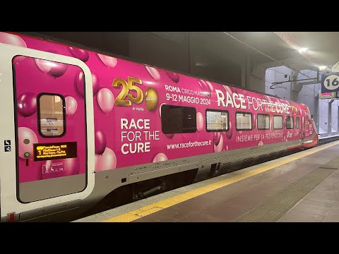 RACE FOR THE CURE 2024 ARRIVA SUL FRECCIAROSSA 1000.34 AV 9626 Roma Termini - Torino Porta Nuova