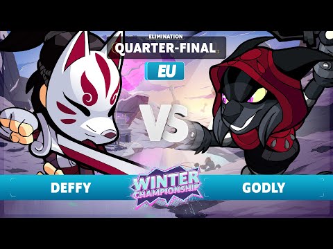 deffy vs. Godly - Elimination Quarter-Final - EU - Brawlhalla Winter Championship 2023